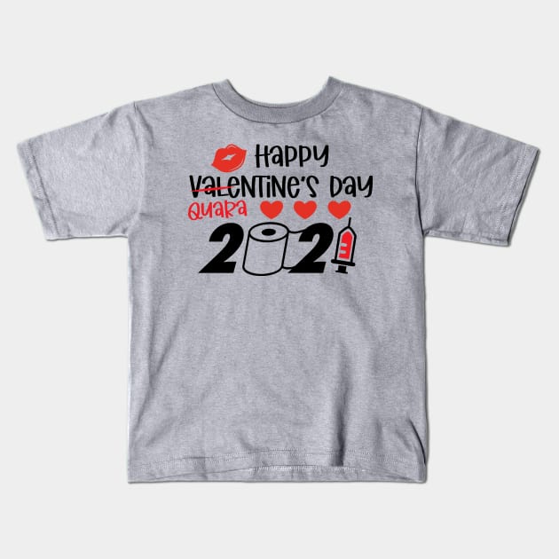 happy valentine's day 2021 Kids T-Shirt by busines_night